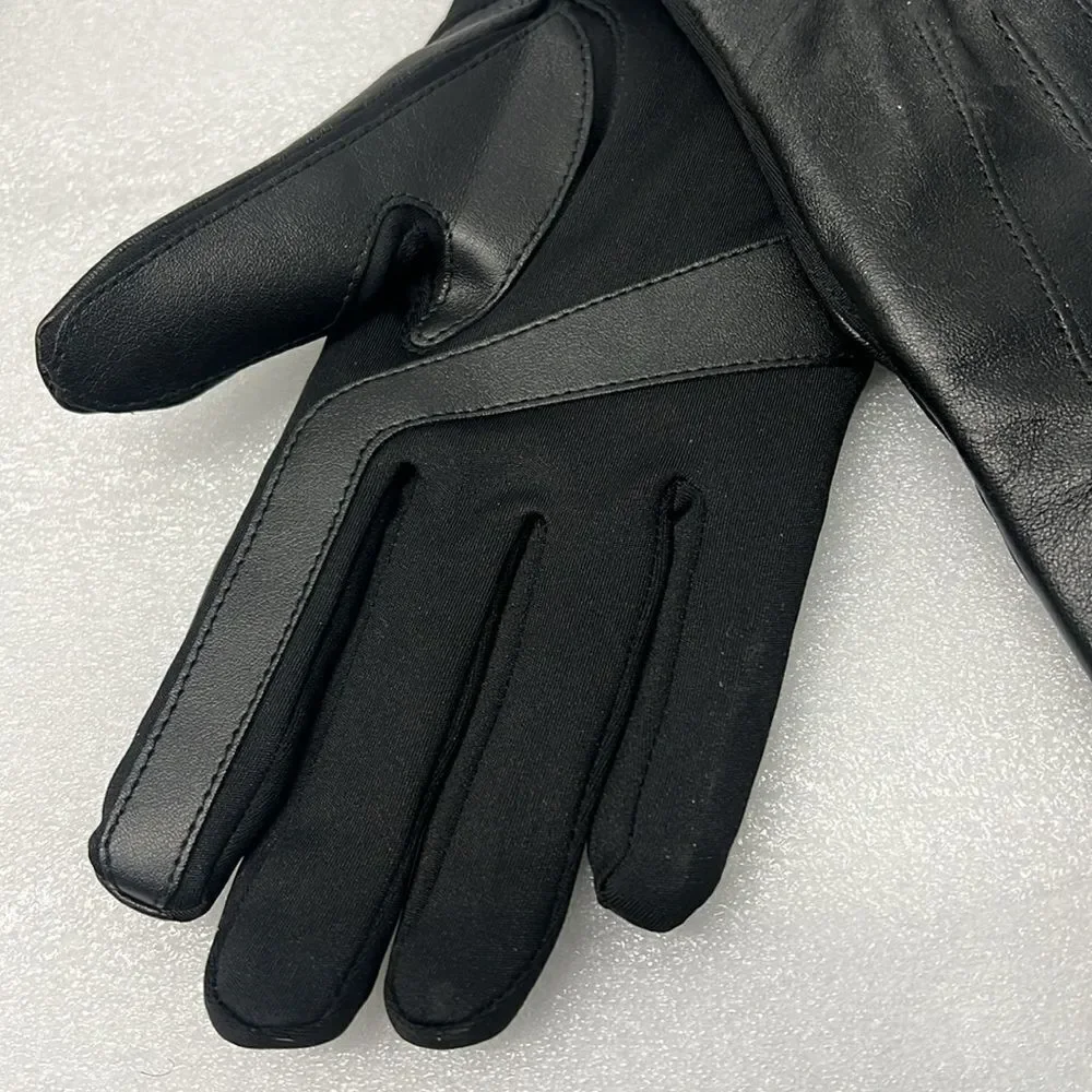 Isotoner genuine leather winter gloves - Picture 3 of 5